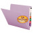 Smead End Tab Folders, Letter Size, 11pt, 2-Ply, No Fastener, Lavender, 100/Box