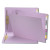 Smead End Tab Folders, Letter Size, 11pt, 2-Ply, Two Fasteners [F13], Lavender, 50/Box