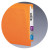 Smead End Tab Folders, Legal Size, 11pt, 2-Ply, No Fastener, Orange, 100/Box