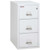 FireKing 3-Drawer Fireproof File Cabinet in Artic White, 31" Deep, 1-Hour Fire-Rated, Letter Size