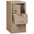 FireKing Safe-In-A-File cabinet, 3 drawer legal size, 31 inch deep, taupe finish, open safe and file drawer