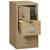 FireKing Safe-In-A-File cabinet, 3 drawer legal size, 31 inch deep, sand finish, fireproof safe door open with file drawer