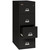 FireKing 4-1956-2 Two-Hour Four Drawer Vertical Letter Fire File Cabinet