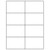 2-3/4 x 4-1/4 Blank White Labels | Part No. 40161