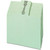 Smead Pressboard Guides, Plain 1/3-Cut Tab Center Position (Jan.-Dec), Letter Size, Gray/Green, 12/Set (50365)