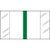 Write-On Index Tabs, Erasable, Green, 3 x 1/2, 80/Bx
