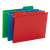 Smead Poly FasTab Hanging Folder, 1/3- Cut Tab, Letter Size, Assorted Colors, 18/Box