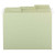 Smead Erasable FasTab Hanging File Folder, 1/3-Cut Built-In Tab, Letter Size, Moss, 20/Box