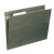 Hanging File Folders, Letter Size, 1/3-Cut Adjustable Tab, Green, 25/Box (64039)