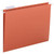 Smead Hanging File Folders, 1/5-Cut Tab, Letter Size, Orange, 25/Bx (64065)