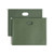 Smead Expandable Hanging File Folders, Letter Size, 1-3/4" Expansion, Green, 25 per Box