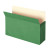 Smead File Pocket Straight-Cut Tab 5-1/4" Exp Legal Green (74236)