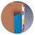 Smead End Tab File Pockets, Extra Wide Legal Size, 5-1/4" Expansion, Redrope with Blue Gusset, 10/Box