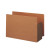 Smead End Tab File Pockets, Extra Wide Legal Size, 5-1/4" Expansion, Redrope with Brown Gusset, 10/Box