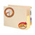 Smead End Tab File Pockets, Letter Size, 5-1/4" Expansion, Manilla Gusset, Reinforced Straight-Cut Tab, 10/Box