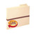 Smead Manila File Pockets, Letter Size, 2/5-Cut Printed Tab, 50/Box
