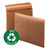Smead 100% Recycled Redrope Wallet, 2" Exp, Redrope Box of 10 (77170)