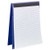 Smead Organized Up NoteMate Pad Folio 85816, Clear Poly Front, Letter, Dark Blue