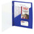 Smead Clear Front Poly Report Covers with Fasteners, Dark Blue (86011)