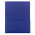 Smead Poly Stackit Folders, Letter Size, Dark Blue, 5/Pack