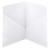 Smead Contemporary Two-Pocket Folders, Letter Size, White, 25/Box