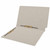 Gray Folders, End Tab, Letter Size, 3/4" Expansion, Fastener Positions 3 and 5, 14pt, 50/Box