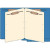 End Tab Classification Folders, 2 Dividers, Letter Size, 14pt Blue, 25/Box (87C04D2BLU)