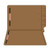 Colored Folders, End Tab, Legal Size, 3/4" Exp, Fasteners Pos 1/3, 11pt Brown 50/Box