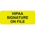 HIPAA Signature, Fluorescent Chartreuse (A1002)
