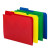 Smead Poly File Folders, 1/3-Cut Tab, Letter Size, 4 Colors, 12/Pack