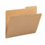 Kraft File Folders, Letter Size, 2/5-Cut Reinforced Right Tab, 11pt, 100/Box