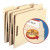 Smead File Folders, Letter Size, Reinforced 1/3-Cut Tab, 2 Fasteners, Manila, 12/Pack
