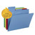 Smead Pick-A-Tab File Folder, Letter Size, 11 Point, Assorted Colors, 24/Pack