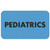 Medical Chart Labels, Pediatrics, 1-1/2 x 7/8, Lt. Blue, 250/Roll (ARD1001)