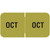 Barkley FMBLM Month Label October (250/Roll)