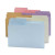 Smead SuperTab File Folder 11907, Oversized 1/2-Cut Tab, Letter, Assorted Colors, 24/Pack