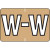 Barkley Alpha Label Packs Letter W Gold BRPK-W