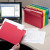 Smead SuperTab File Folder 11956, Oversized 1/3-Cut Tab, Letter, Assorted Colors, 24/Pack