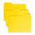 Smead SuperTab File Folder, Letter Size, Yellow, 100/Box (11984)