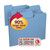 Smead SuperTab File Folder 11986, Oversized 1/3-Cut Tab, Letter, Blue, 100/Box