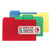 Smead SuperTab File Folder 11988, Oversized 1/3-Cut Tab, Legal, Assorted Colors, 100/Box