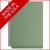 End Tab Pressboard Classification Folders, 1 Divider, Letter Size, Green, 10/Box