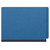 End Tab Pressboard Classification Folders, Letter Size, 2 Dividers, Royal Blue, 10/Box