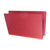 End Tab Pressboard Fastener Folders, Legal Size, Deep Red, 25/Box