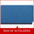 End Tab Pressboard Fastener Folders, Legal Size, Royal Blue, 25/Box