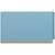 End Tab Pressboard Classification Folders, 1 Divider, Legal Size, Blue, 10/Box
