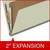 End Tab Pressboard Classification Folders, 1 Divider, Legal Size, Gray/Green, 10/Box