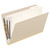End Tab Classification Folders, 2 Dividers, Legal Size, Manila, 10 per Box