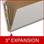 End Tab Pressboard Classification Folders, 3 Dividers, Legal Size, Type III Gray, 10 per Box