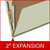Pressboard Classification Folders, 1 Divider, Letter Size, Gray/Green, 10/Box